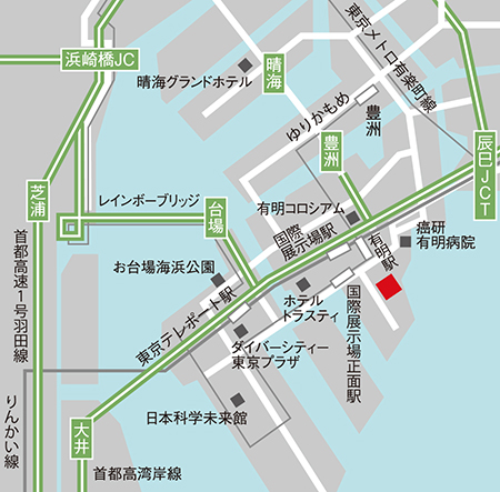 東京ビッグサイトMAP