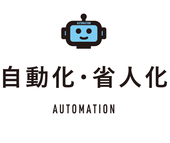 自動化・省人化 AUTOMATION