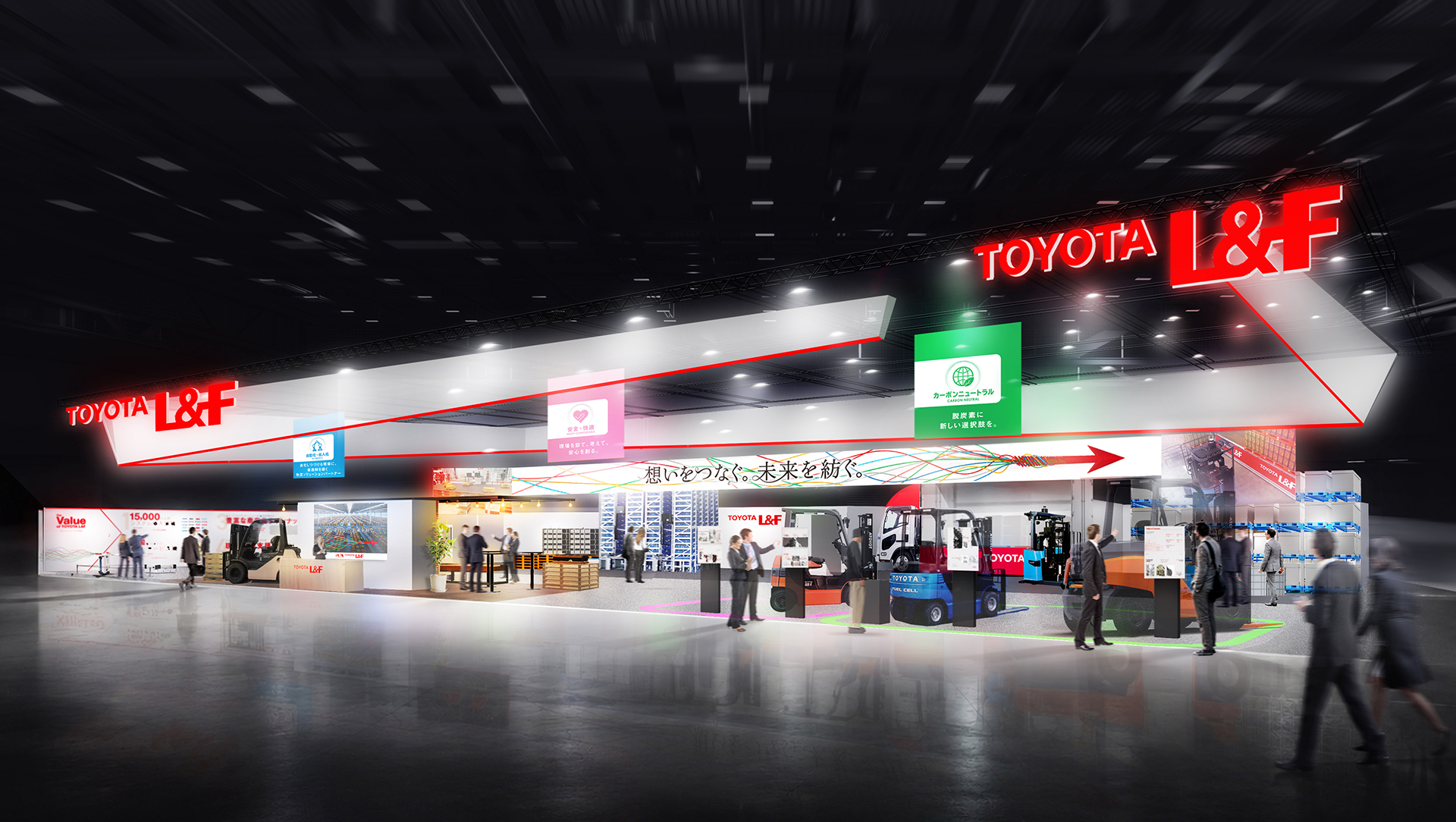 展示製品ラインアップ
