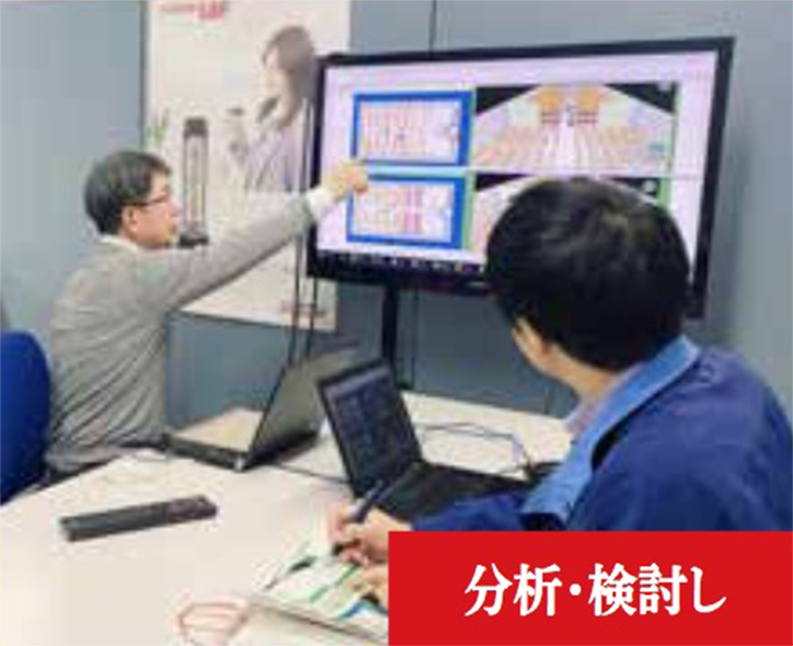 分析・検討し